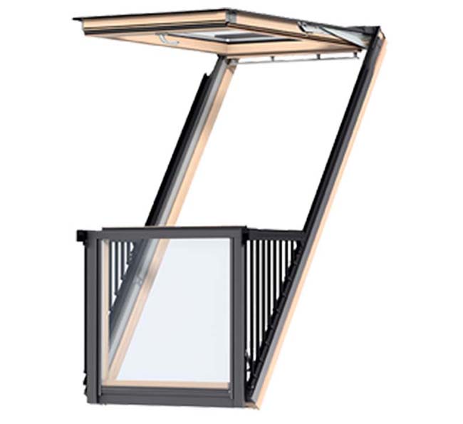 Velux Pencere Cabrio Balkon Sistemi